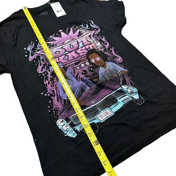 Outkast ATLiens Hip Hop Rap Cartoon Black T Shirt Size Small - Picture 4 of 5
